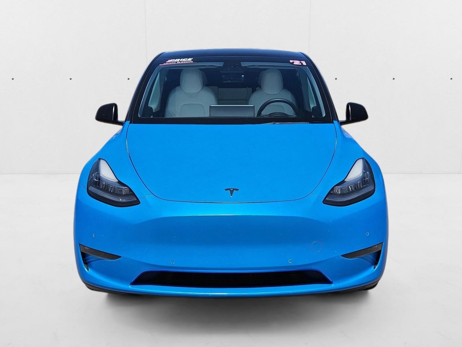 Used 2021 Tesla Model Y Long Range with VIN 5YJYGAEE8MF238761 for sale in Fort Worth, TX