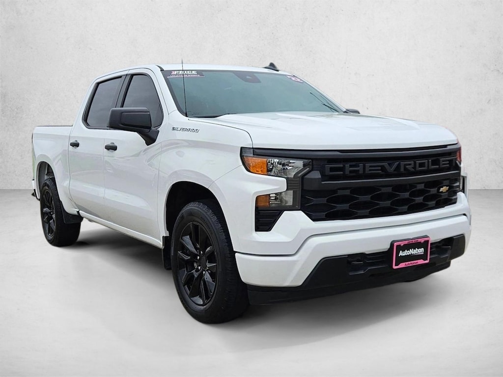 Used 2022 Chevrolet Silverado 1500 Custom Crew Cab Pickup