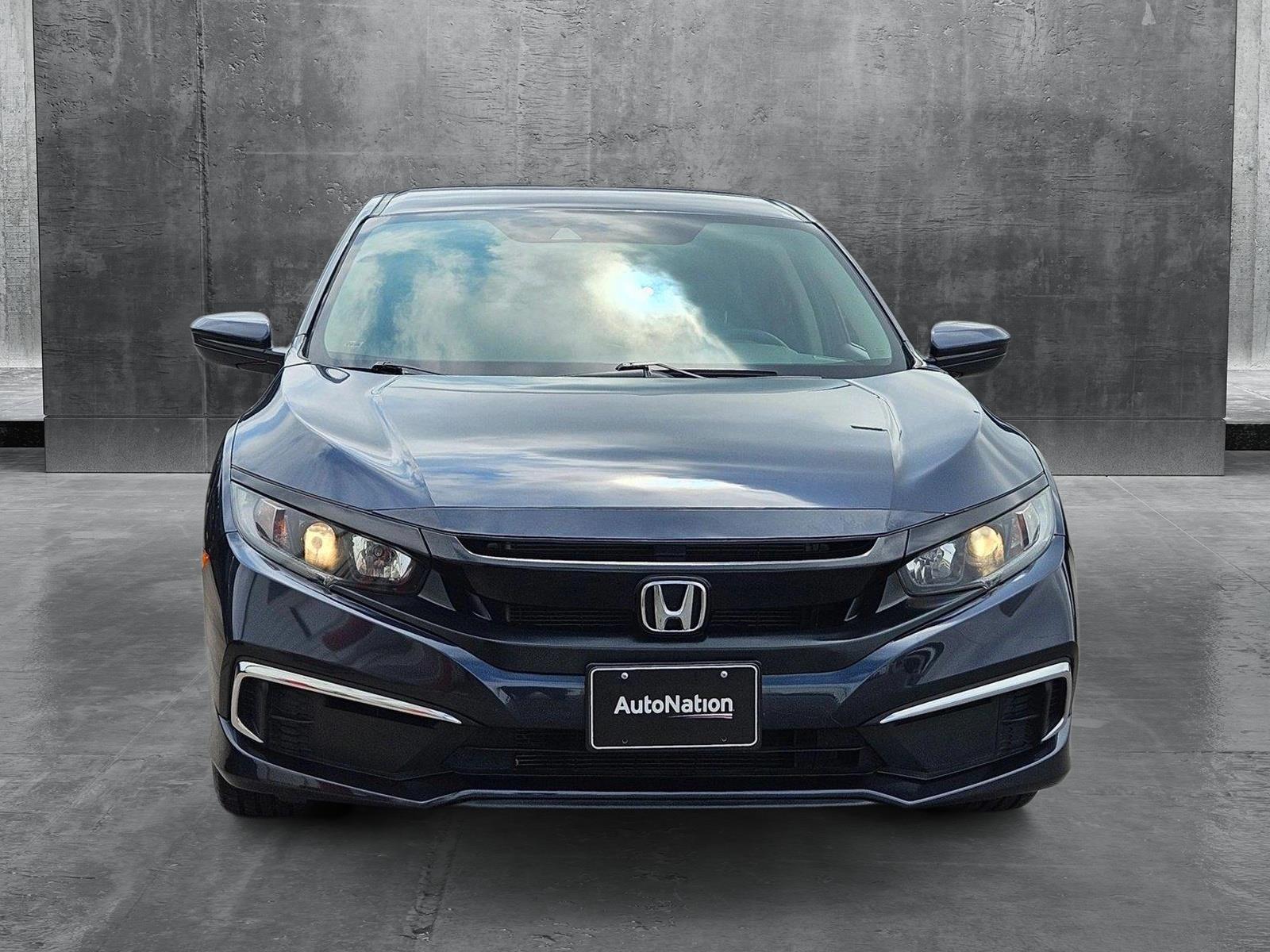 Used 2021 Honda Civic LX with VIN 2HGFC2F62MH513990 for sale in Fort Worth, TX