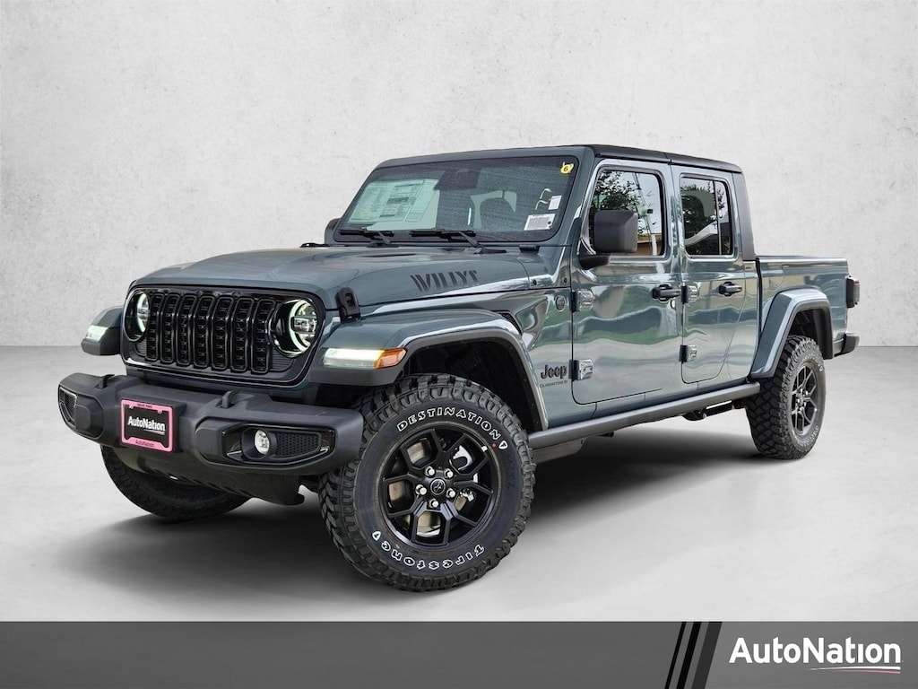 New 2026 Jeep Gladiator Willys Crew Cab Pickup
