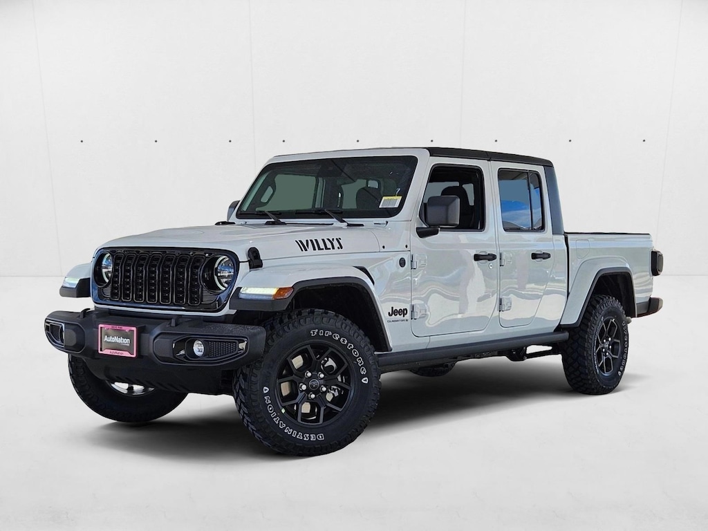 New 2025 Jeep Gladiator Willys Crew Cab Pickup