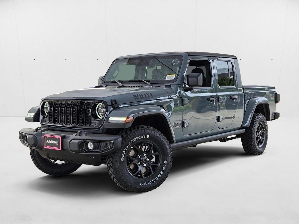 New 2025 Jeep Gladiator Willys Crew Cab Pickup