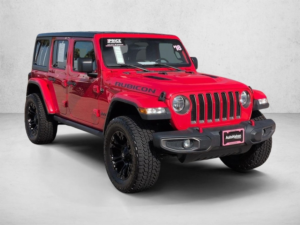 Used 2018 Jeep Wrangler Rubicon Sport Utility