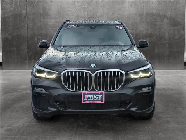 Used 2019 BMW X5 40i with VIN 5UXCR6C58KLK79503 for sale in Houston, TX