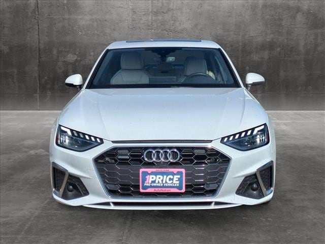 Used 2022 Audi A4 Premium Plus with VIN WAUEAAF47NN014049 for sale in Houston, TX