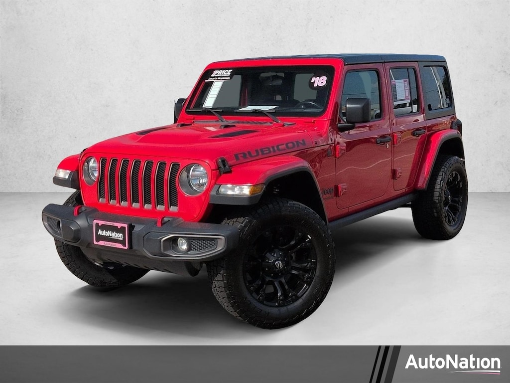 Used 2018 Jeep Wrangler Rubicon Sport Utility