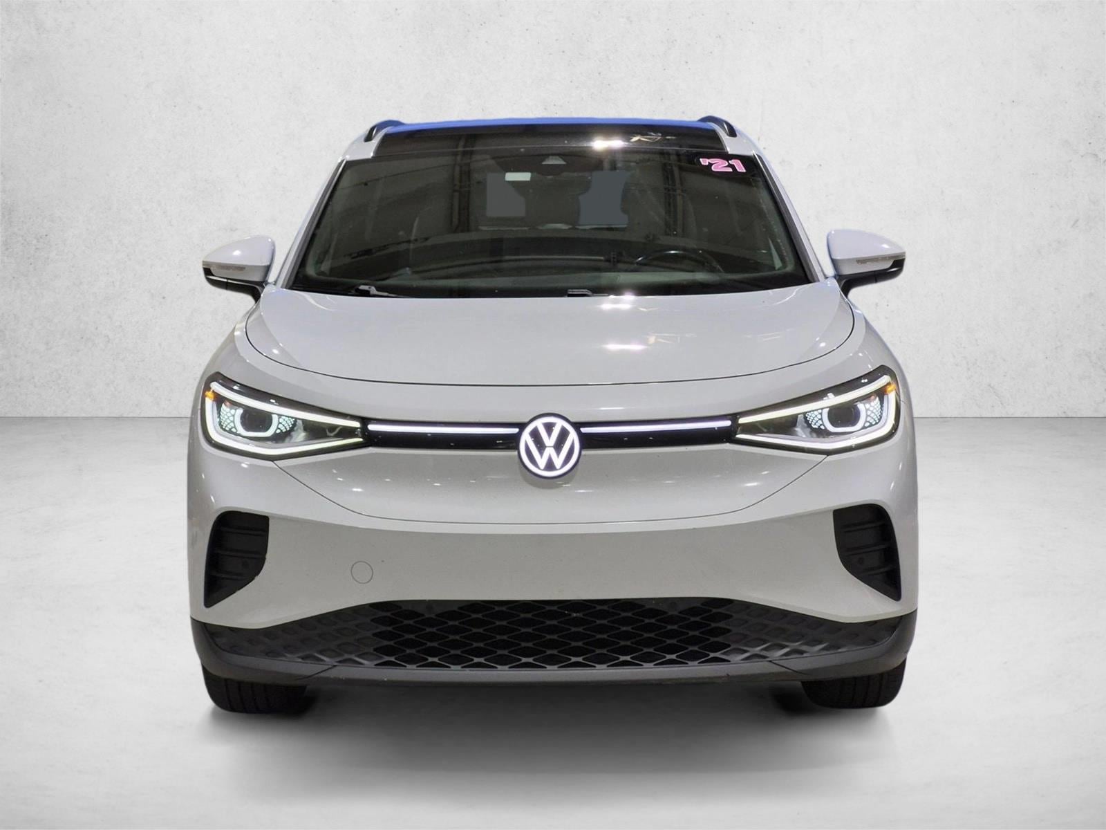 Used 2021 Volkswagen ID.4 PRO S with VIN WVGTMPE28MP058449 for sale in Houston, TX