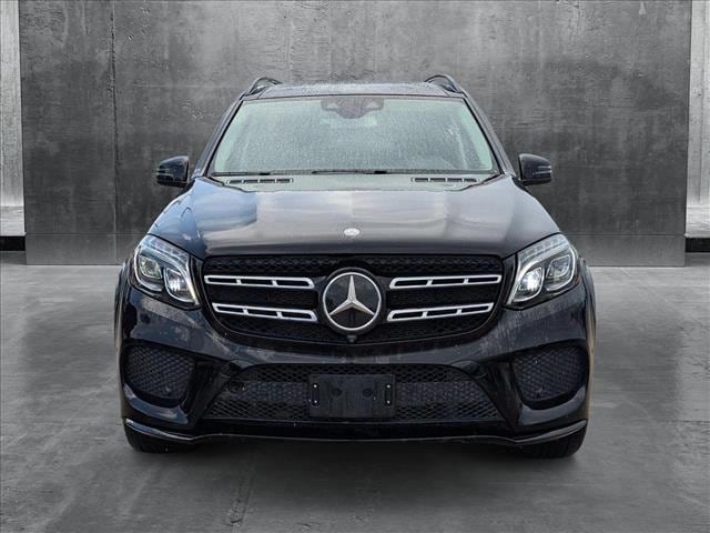 Used 2017 Mercedes-Benz GLS-Class GLS550 with VIN 4JGDF7DE6HA909294 for sale in Houston, TX