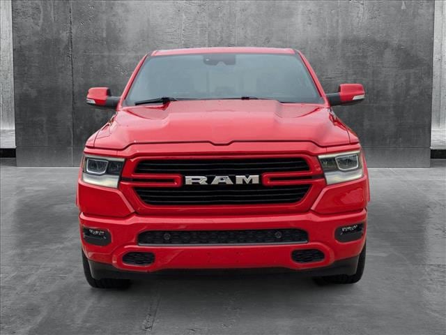 Used 2021 RAM Ram 1500 Pickup Laramie with VIN 1C6SRFJT9MN793423 for sale in Houston, TX