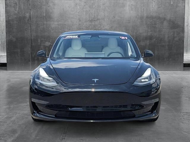 Used 2021 Tesla Model 3 Base with VIN 5YJ3E1EA2MF853836 for sale in Katy, TX