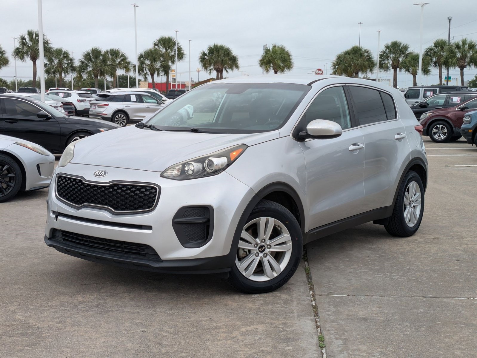 Used 2019 Kia Sportage LX with VIN KNDPM3AC1K7625773 for sale in Katy, TX