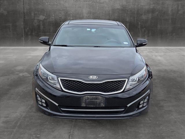 Used 2015 Kia Optima SX with VIN 5XXGR4A61FG414605 for sale in Katy, TX