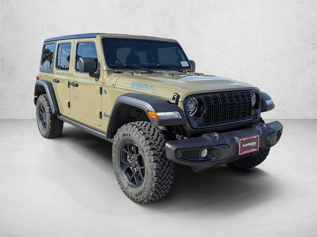 New 2025 Jeep Wrangler 4xe Willys SUV