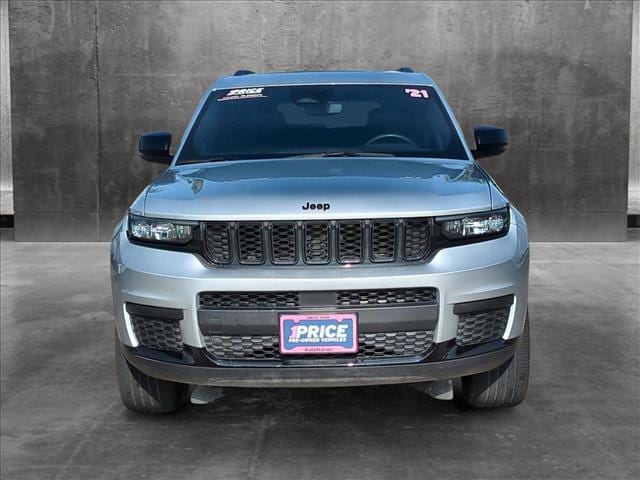 Used 2021 Jeep Grand Cherokee L Altitude with VIN 1C4RJJAGXM8211428 for sale in Katy, TX