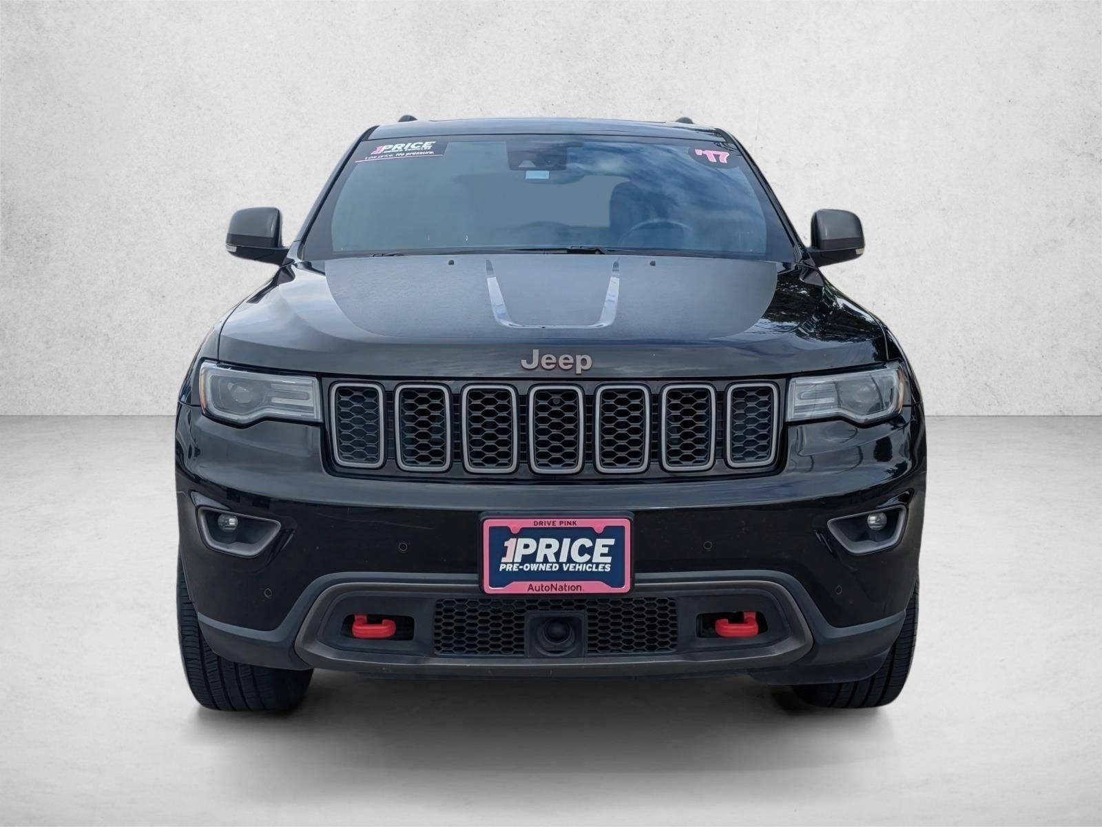 Used 2017 Jeep Grand Cherokee Trailhawk with VIN 1C4RJFLG1HC631012 for sale in Katy, TX
