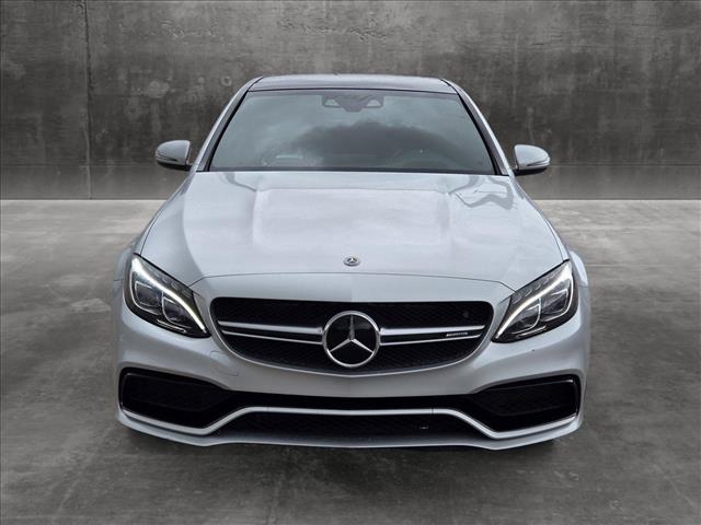 Used 2018 Mercedes-Benz C-Class Sedan AMG C63 S with VIN 55SWF8HB6JU247683 for sale in Katy, TX