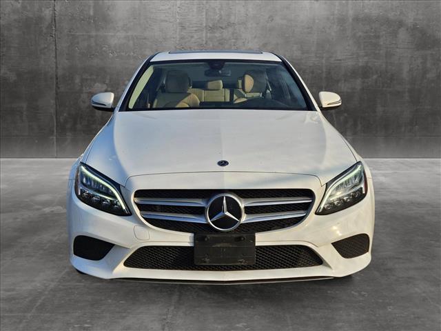 Used 2021 Mercedes-Benz C-Class Sedan C300 with VIN W1KWF8DB3MR647633 for sale in Katy, TX
