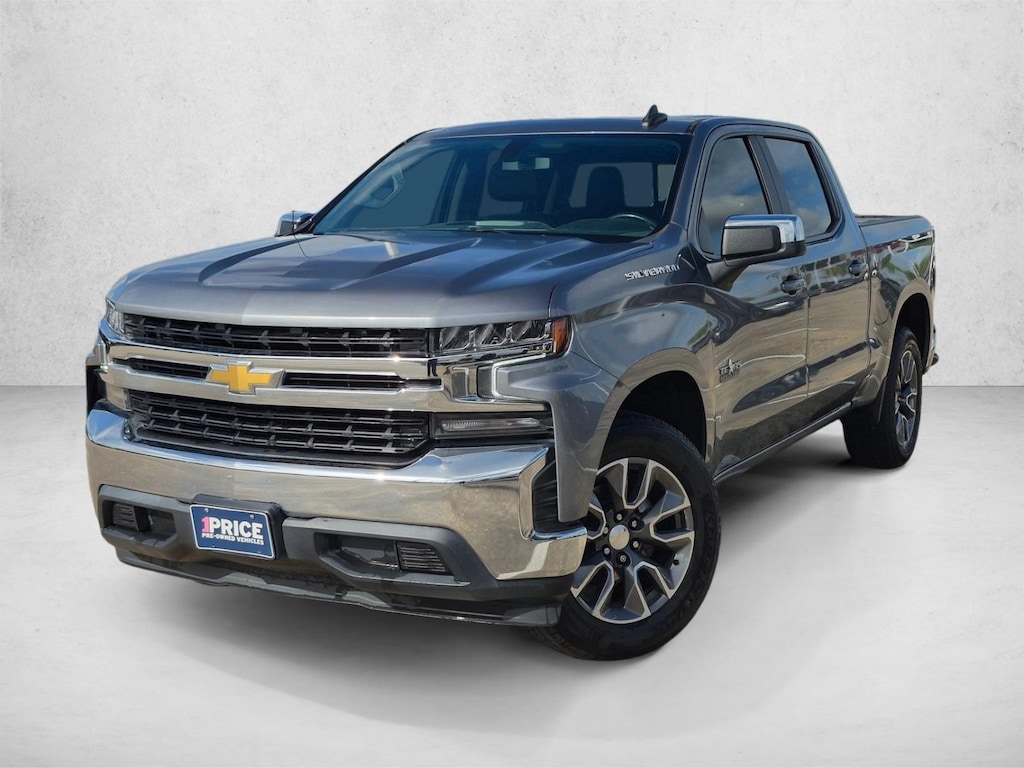 Used 2021 Chevrolet Silverado 1500 LT Crew Cab Pickup