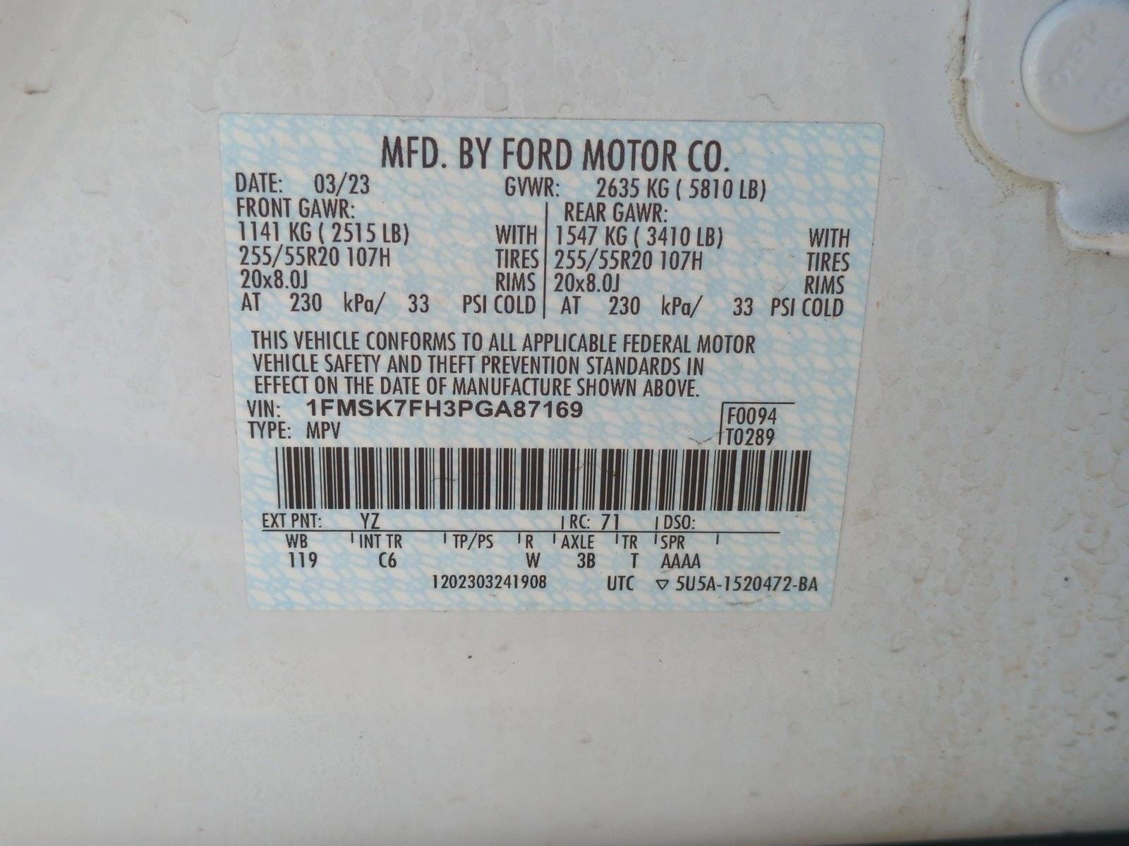 2023 Ford Explorer Limited - Photo 22