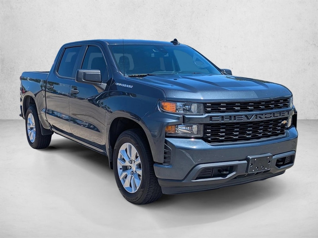Used 2022 Chevrolet Silverado 1500 Custom Crew Cab Pickup