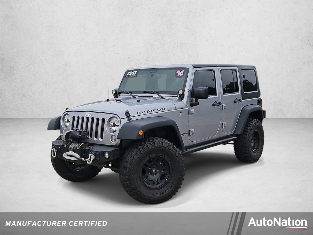 Used 2016 Jeep Wrangler Rubicon Sport Utility