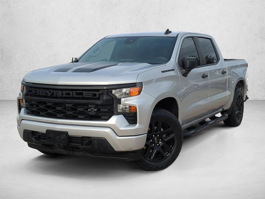 Used 2022 Chevrolet Silverado 1500 Custom Crew Cab Pickup