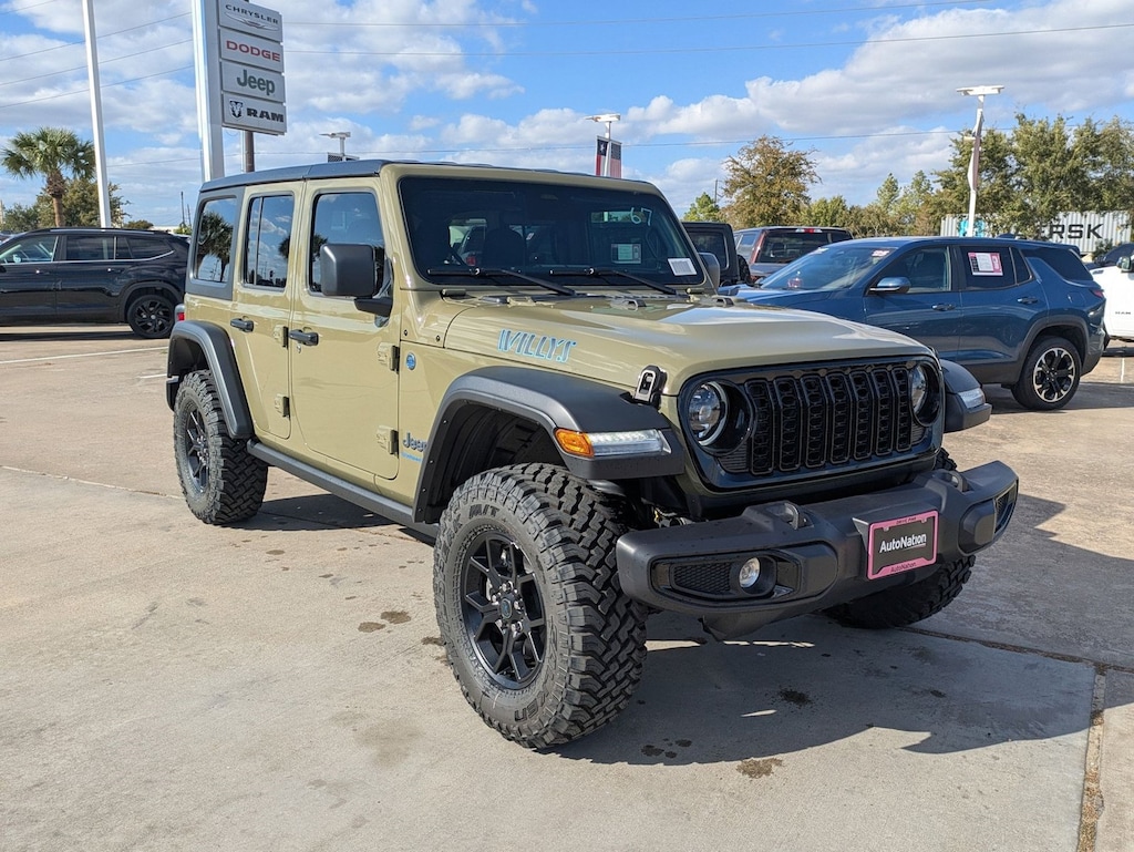 New 2025 Jeep Wrangler 4xe Willys SUV