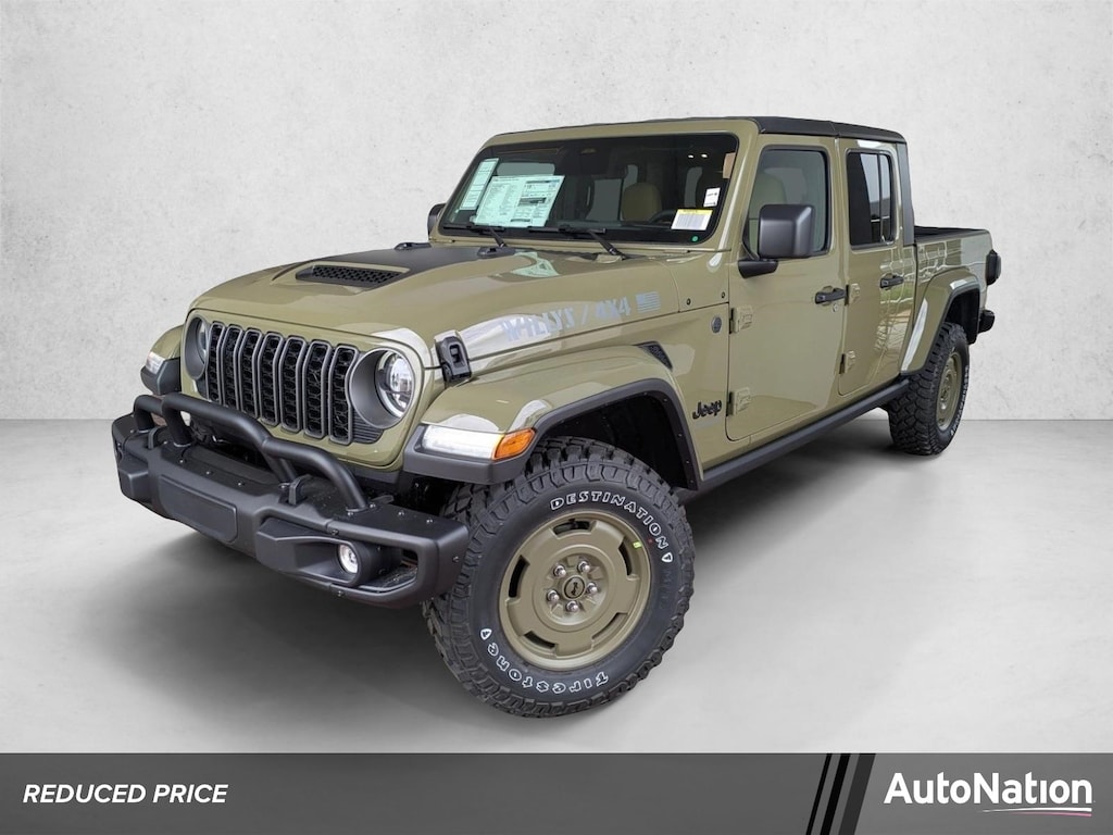New 2026 Jeep Gladiator Willys 41 Truck Crew Cab