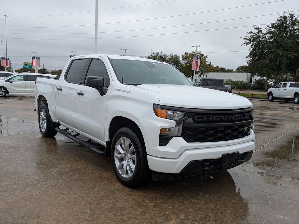 Used 2024 Chevrolet Silverado 1500 Custom Crew Cab Pickup