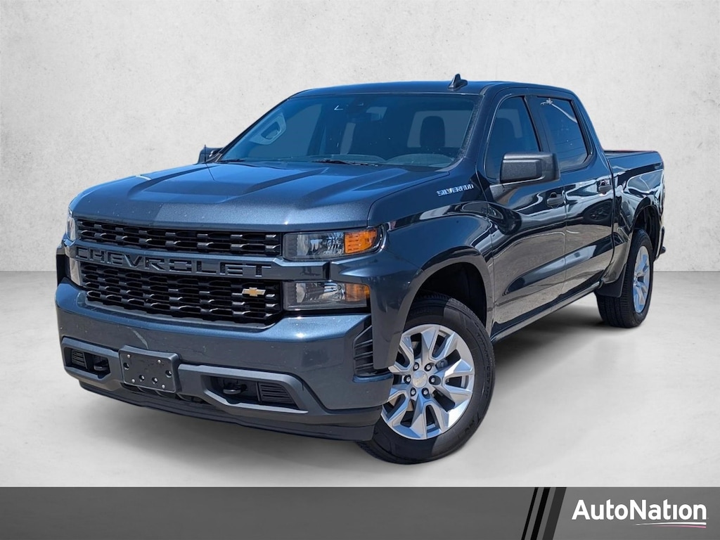 Used 2022 Chevrolet Silverado 1500 Custom Crew Cab Pickup