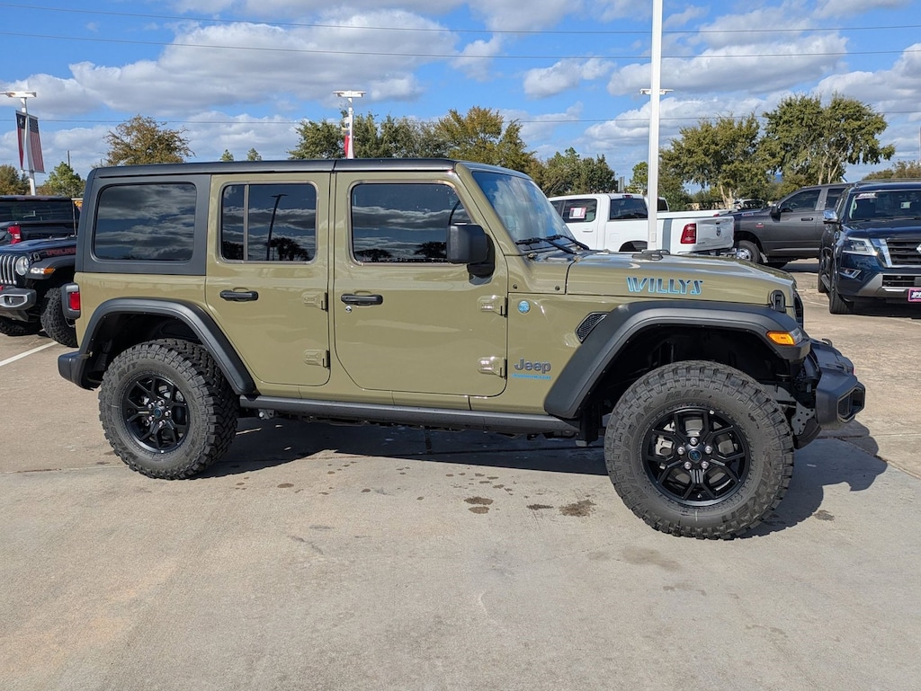 New 2025 Jeep Wrangler 4xe Willys SUV