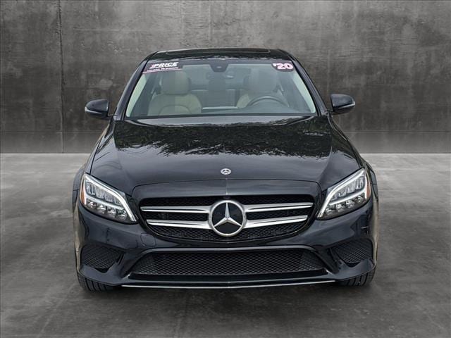 Used 2021 Mercedes-Benz C-Class Sedan C300 with VIN W1KWF8EB9MR637607 for sale in Katy, TX