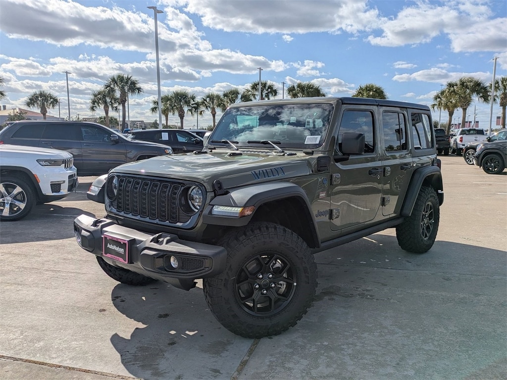 New 2025 Jeep Wrangler 4xe Willys SUV