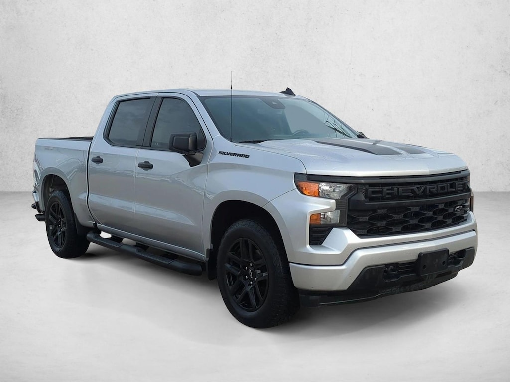 Used 2022 Chevrolet Silverado 1500 Custom Crew Cab Pickup