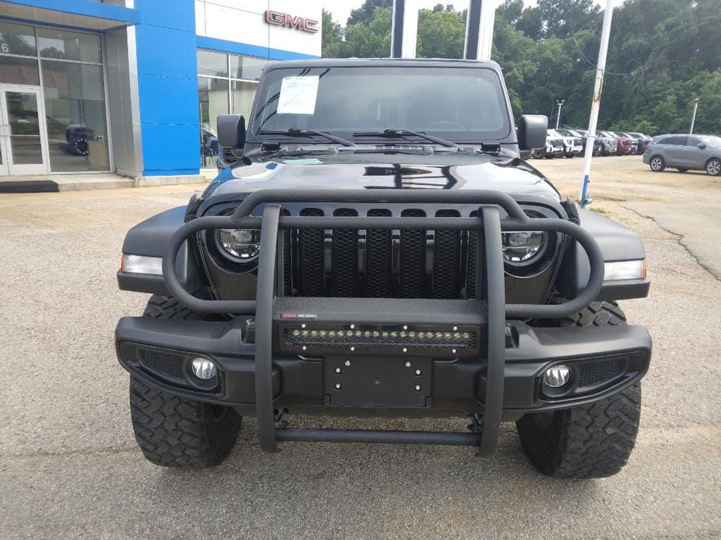 Used 2021 Jeep Wrangler Unlimited Willys with VIN 1C4HJXDN4MW639967 for sale in Palestine, TX