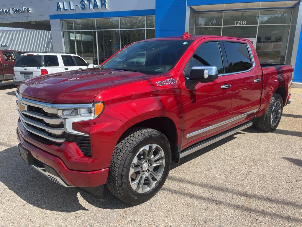 Used 2024 Chevrolet Silverado 1500 High Country with VIN 1GCUDJEL2RZ187524 for sale in Palestine, TX