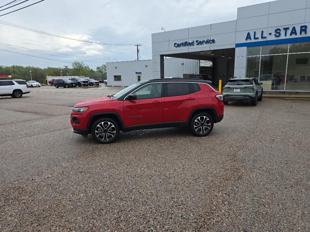 Used 2023 Jeep Compass Limited with VIN 3C4NJDCN3PT565535 for sale in Palestine, TX