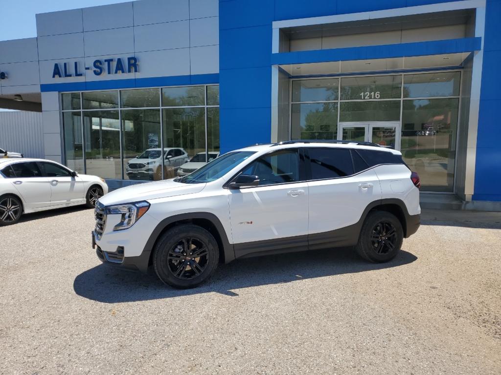 Used 2023 GMC Terrain AT4 with VIN 3GKALYEG8PL236879 for sale in Palestine, TX