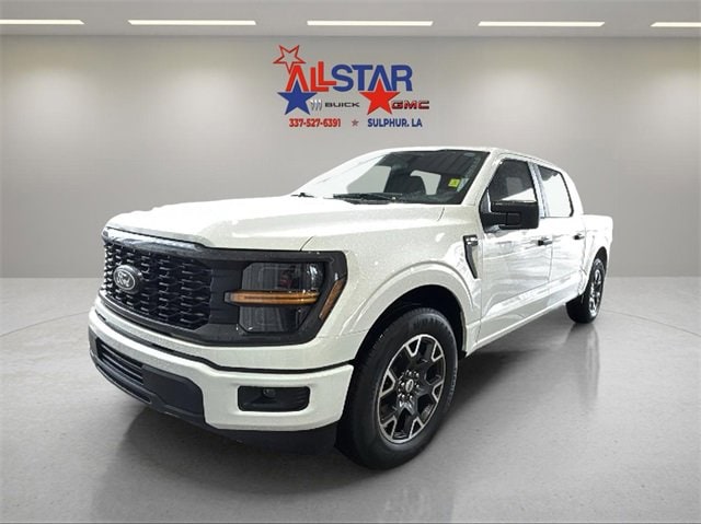 Used 2024 Ford F-150 STX with VIN 1FTEW2K54RKE71790 for sale in Sulphur, LA