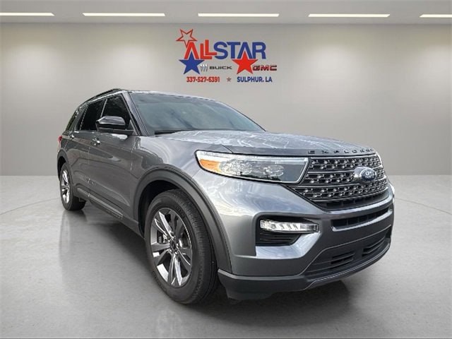 Used 2023 Ford Explorer XLT with VIN 1FMSK7DHXPGB77826 for sale in Sulphur, LA