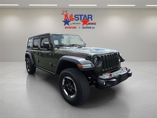 Used 2020 Jeep Wrangler Unlimited Rubicon with VIN 1C4HJXFG7LW290669 for sale in Sulphur, LA