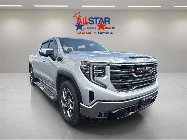 Used 2022 GMC Sierra 1500 SLT with VIN 3GTUUDED4NG584320 for sale in Sulphur, LA