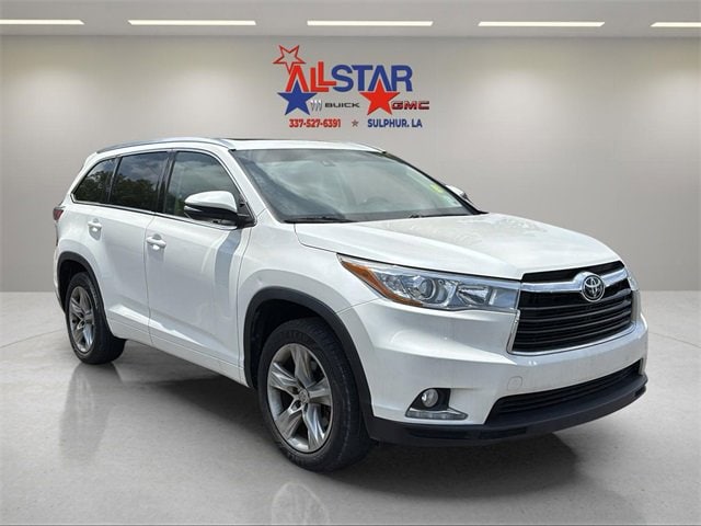 Used 2015 Toyota Highlander Limited with VIN 5TDYKRFH1FS080736 for sale in Sulphur, LA