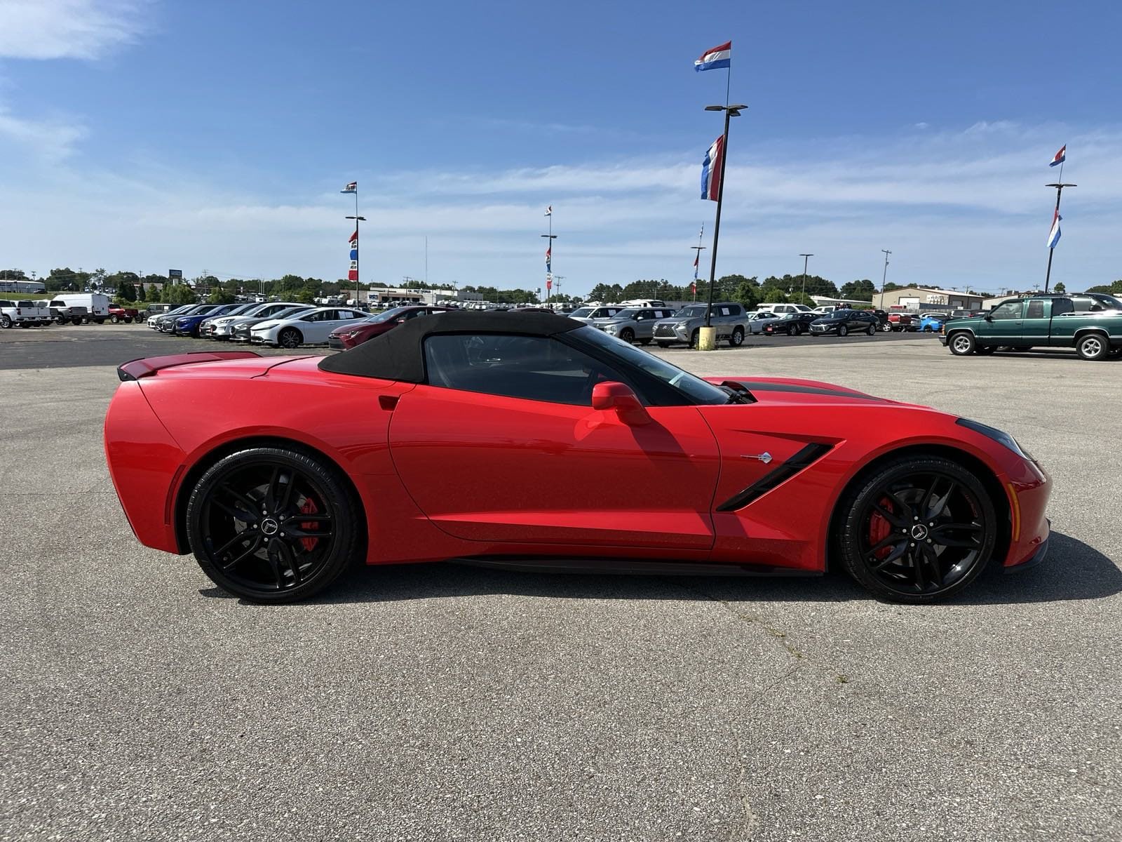 Used 2014 Chevrolet Corvette Z51 with VIN 1G1YM3D71E5134504 for sale in Olive Branch, MS