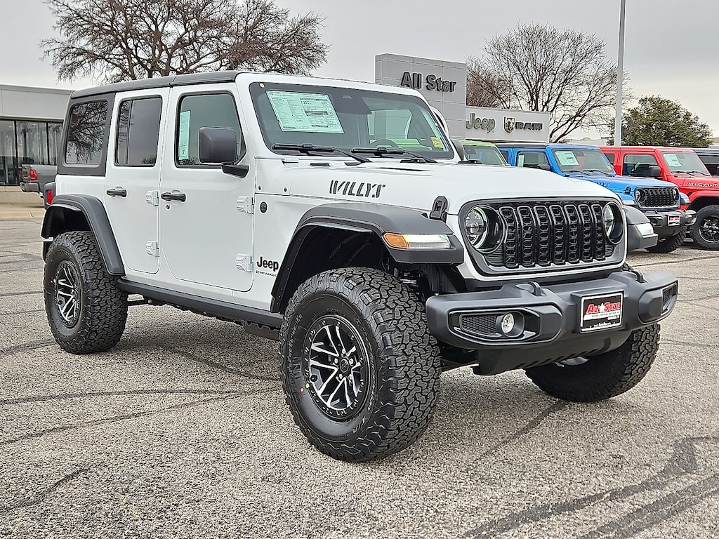 New 2026 Jeep Wrangler 4-DOOR WILLYS Sport Utility