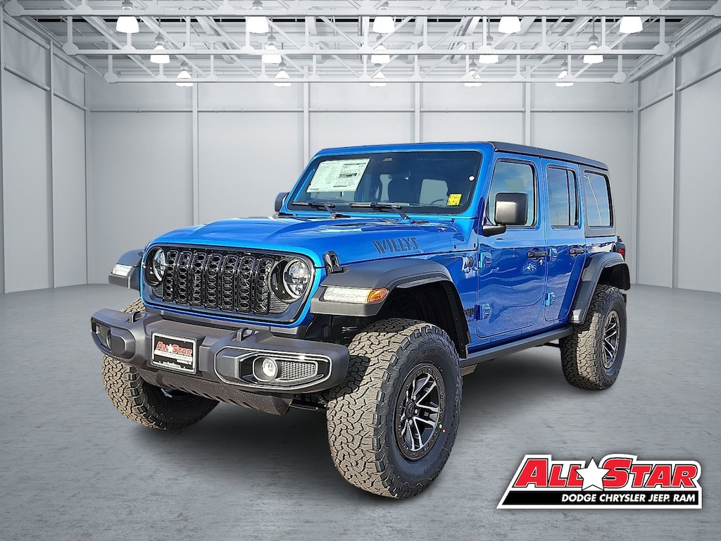 New 2026 Jeep Wrangler 4-DOOR WILLYS Sport Utility