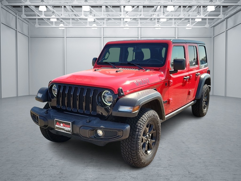 Used 2022 Jeep Wrangler Unlimited Willys 4x4