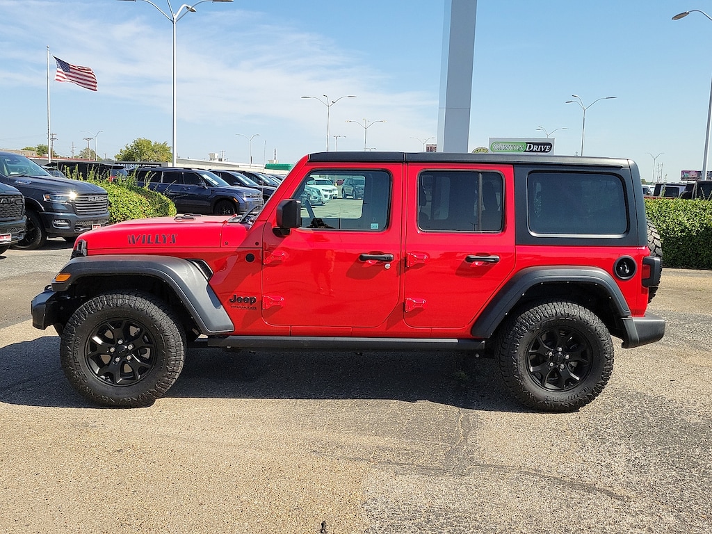 Used 2022 Jeep Wrangler Unlimited Willys 4x4