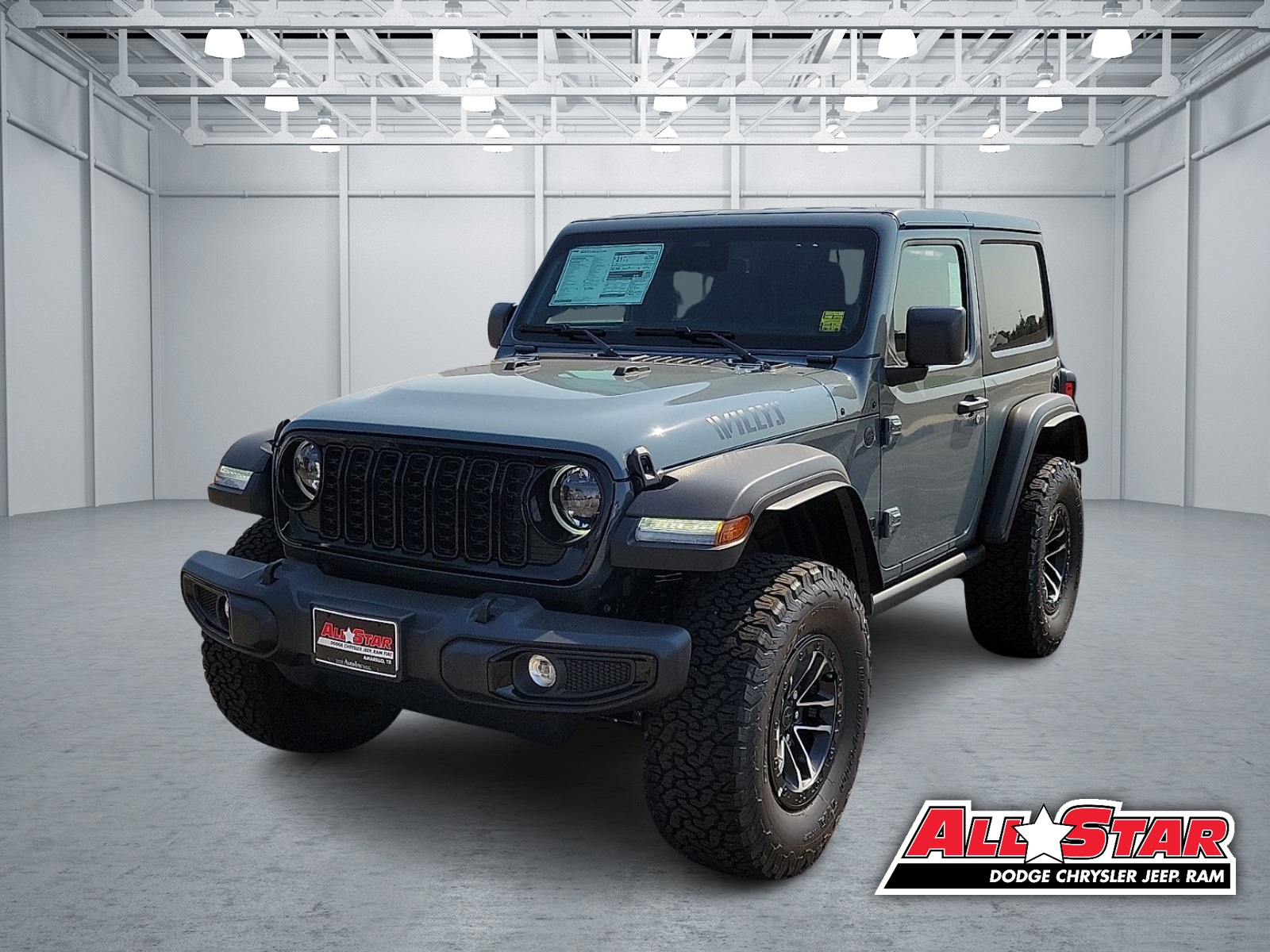 New 2026 Jeep Wrangler 2-DOOR WILLYS