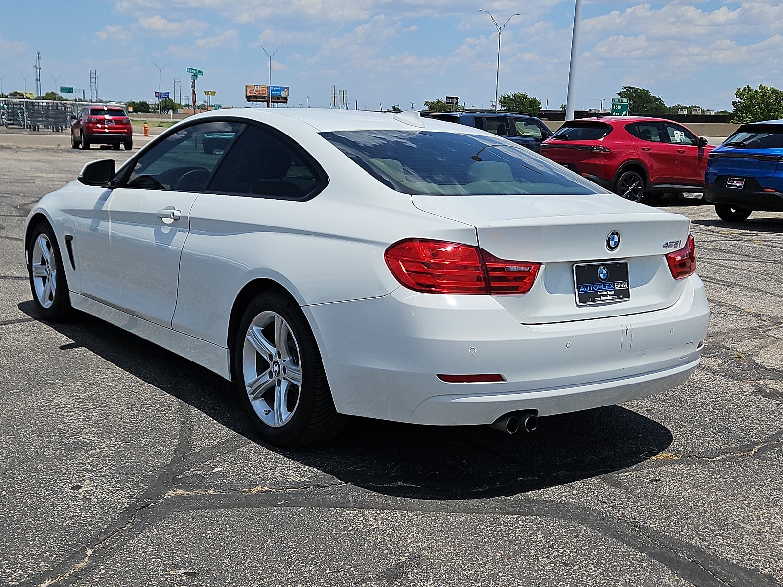 Used 2015 BMW 4 Series 428i with VIN WBA3N3C50FK233703 for sale in Amarillo, TX